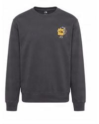 The North Face - Felpa Gear Up Get Out Anthracite - Lyst