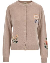 Weekend by Maxmara - Cardigan Teiera Ricami - Lyst