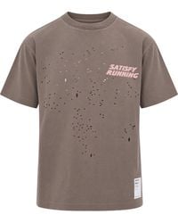 Satisfy - T-Shirt Mothtech' Sun Bleached Rain Drum Wa - Lyst