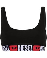 DIESEL - Bralette Ufsb-Oriba Bianca - Lyst