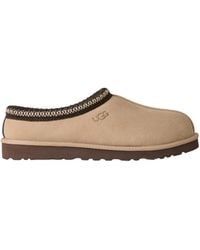 UGG - Suede Slip-On Shoes With Warm Shearling Lining - Lyst