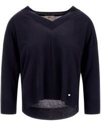 Herno - Glam Knit Effect Sweater - Lyst
