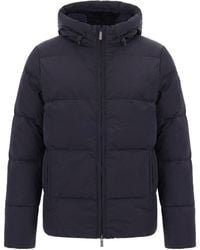 K-Way - Piumino Shiny Nylon Fur Greyish - Lyst