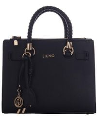 Liu Jo - Borsa Satchel S Nera - Lyst