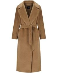 Max Mara - Wool And Alpaca Coat Tempera - Lyst
