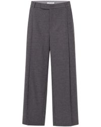 Patrizia Pepe - Pantalone Pinces Grigio Mélange - Lyst