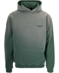Represent - Felpa Owners Club Washed Aloe - Lyst