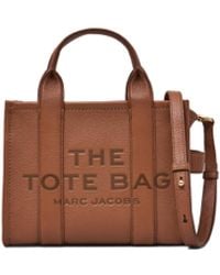 Marc Jacobs - Borsa A Mano The Leather Small Tote Bag - Lyst