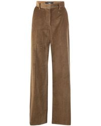 Weekend by Maxmara - Pantalone Tania Marrone Chiaro - Lyst