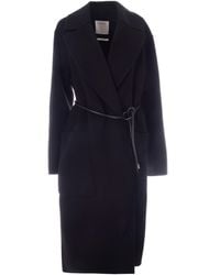 Sportmax - Oversized Pure Virgin Wool Coat - Lyst