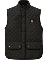 Belstaff - Gilet Trapuntato Icon - Lyst