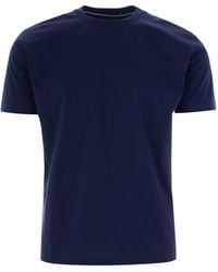 Paul & Shark - Embroidered Jersey T-Shirt - Lyst