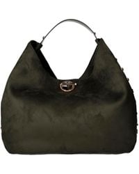 Liu Jo - Borsa Hobo Borchie Foresta - Lyst