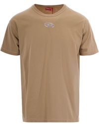 DIESEL - T-Shirt T-Norm-Iod - Lyst