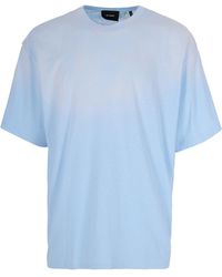 Axel Arigato - T-Shirt Bubble Reverse Azzurra - Lyst