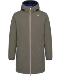 K-Way - Giubbino Jacob St Warm Double Army Depth - Lyst