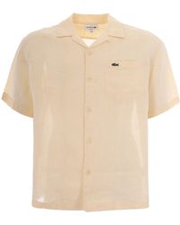 Lacoste - Shirt Bowling Linen - Lyst