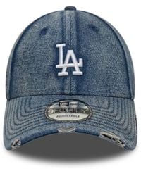 KTZ - Cappellino 9Forty La Dogers Mlb Acid Blu - Lyst