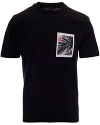 BOSS - T-Shirt Grafica - Lyst