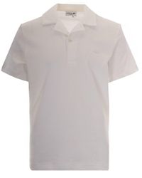 Lacoste - Polo Shirt Textured Cotton - Lyst