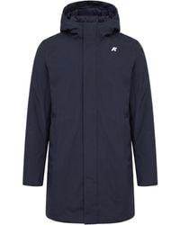 K-Way - Giubbino Thomas Warm Micro Canvas Depth - Lyst