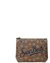 MC2 Saint Barth - Pochette Aline Bandana Marrone - Lyst