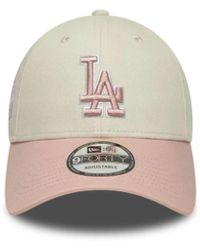 KTZ - Cappellino La Dodgers Mlb World Series Patch Light - Lyst