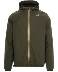 K-Way - Giubbino Le Vrai 4.0 Claude Warm Blackish - Lyst