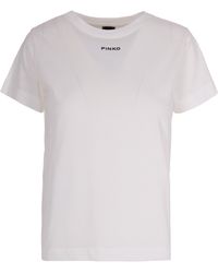 Pinko - T-Shirt Logo - Lyst