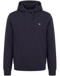 Emporio Armani - Logo Pullover Hoodie - Lyst