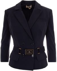 Elisabetta Franchi - Vela Polyamide Jacket - Lyst