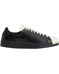 Y-3 - Low-Top Sneakers With Iconic Shell Toe And Subtle Detailing - Lyst