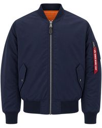 Alpha Industries - Bomber Imbottito Rep - Lyst