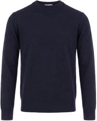 Paolo Pecora - Maglia Girocollo Blu - Lyst