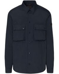 Peuterey - Giacca Pawan Blu Grafite - Lyst