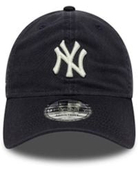 KTZ - Cappellino New York Yankees Mlb Washed Script 9Twenty - Lyst