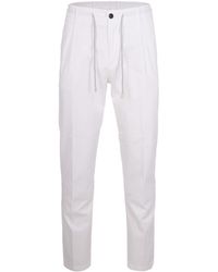 Eleventy - Lightweight Casual Trousers For - Lyst
