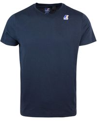K-Way - T-Shirt Le Vrai Edouard Depht - Lyst