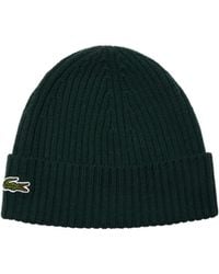 Lacoste - Berretto Logo Sinople - Lyst