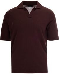 Ballantyne - Polo Open Collar Fondant - Lyst