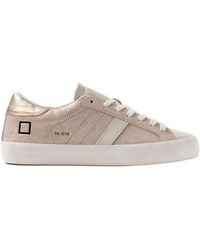 Date - Sneakers Hill Low Stardust Platinum - Lyst