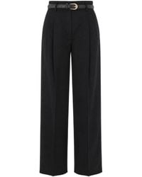 Max Mara - Pantalone Cocco Nero - Lyst