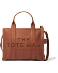 Marc Jacobs - Medium Leather Tote Handbag - Lyst