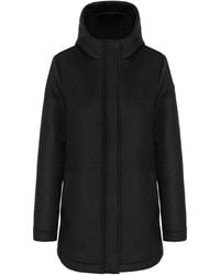 Colmar - Cappotto Con Cappuccio Nero - Lyst