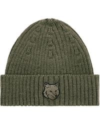 Maison Kitsuné - Berretto Fox Head Laurel - Lyst