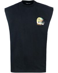 Barrow - Canotta Boxy Nera Con Stampa - Lyst