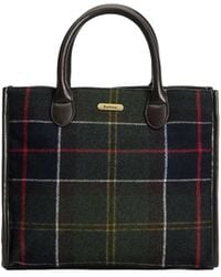 Barbour - Borsa Tote Barrhill Classic Tartan - Lyst