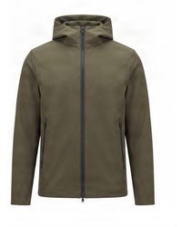 Woolrich - Giubbino Pacific Softshell Dark - Lyst