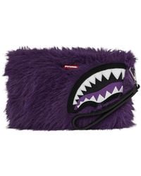 Sprayground - Pochette Fur Cray Purp Crossover - Lyst