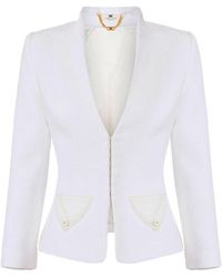 Elisabetta Franchi - Chic Mini Jacket For - Lyst